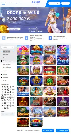 l'application et interface Go Slot Casino